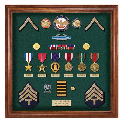 shadow box army medals